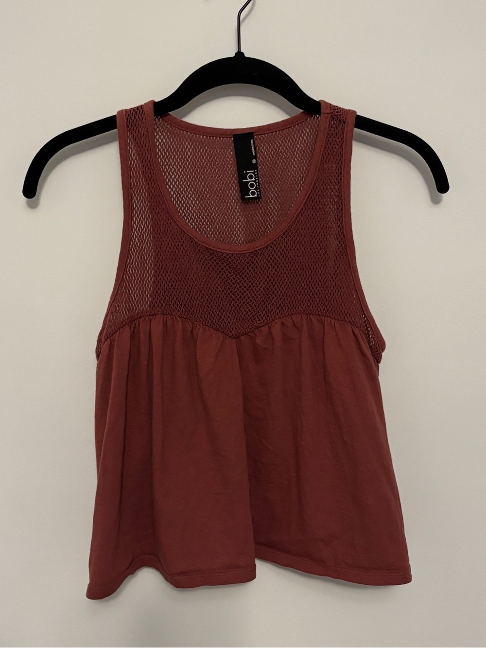 Bobi Mesh Sweetheart Tank